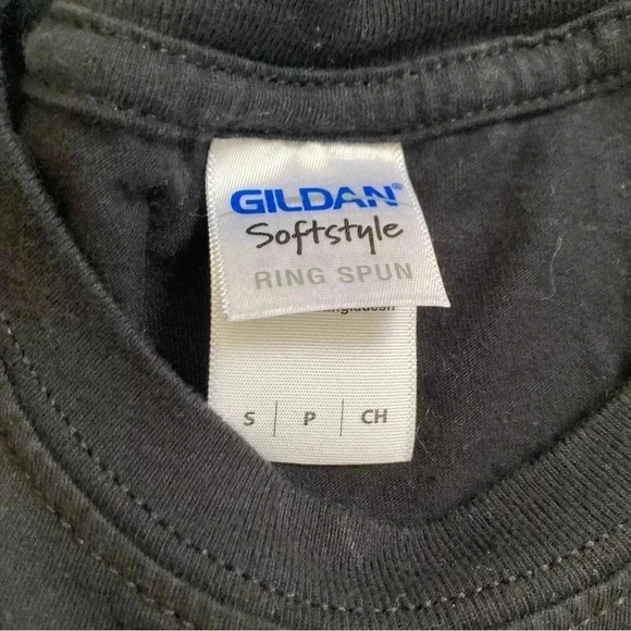 Slipknot merch Gildan Heavy Red Frame Band Mask Image Black Size S T Shirt 2013 - Picture 5 of 8